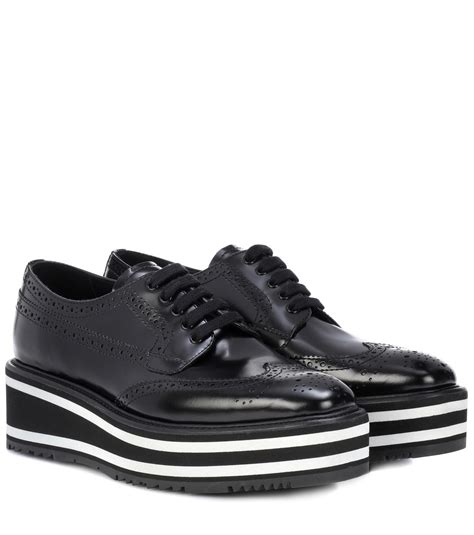 prada platform wingtip|Prada Platform Wingtip .